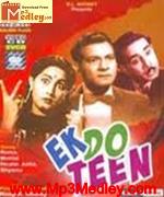Ek Do Teen 1953 song download